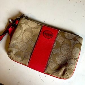 Coach wristlet